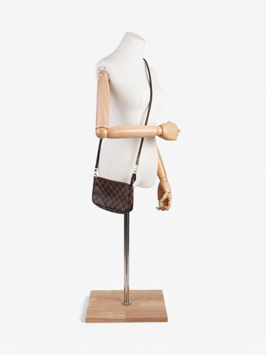 Louis Vuitton Pochette Accessoires Damier Ebene Coated Canvas Image 2