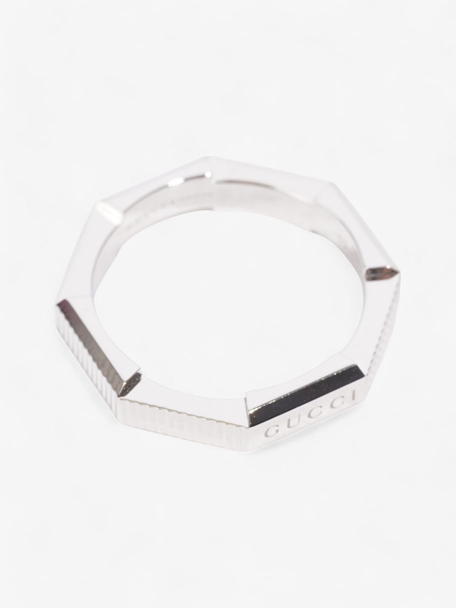 Gucci Link To Love Ring White White Gold 12 (52mm) Image 3
