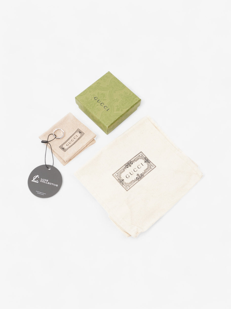 Gucci Link To Love Ring White White Gold 12 (52mm) Image 6