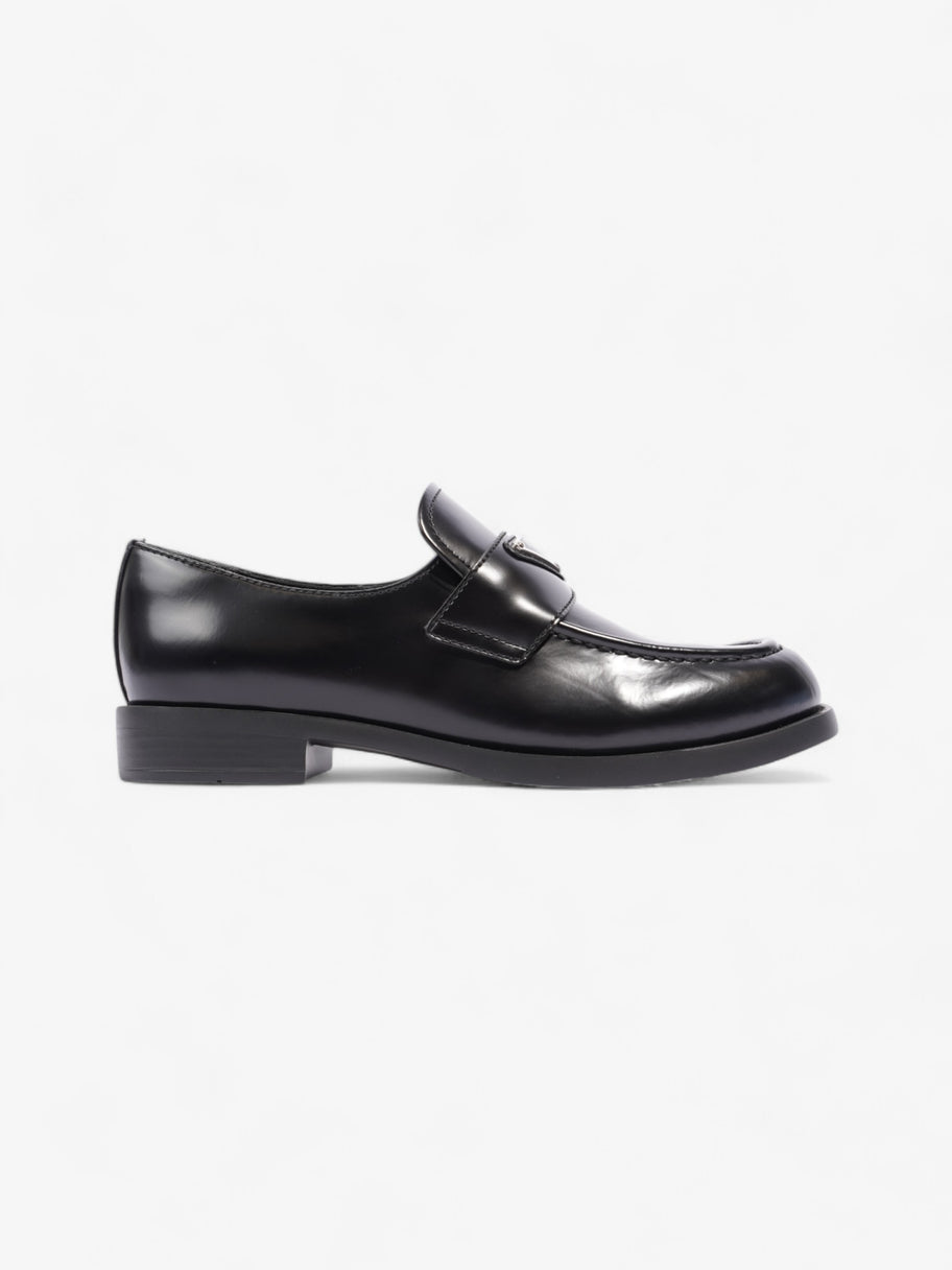 Prada Ritch Erani Loafer Black Leather EU 37.5 UK 4.5 Image 1