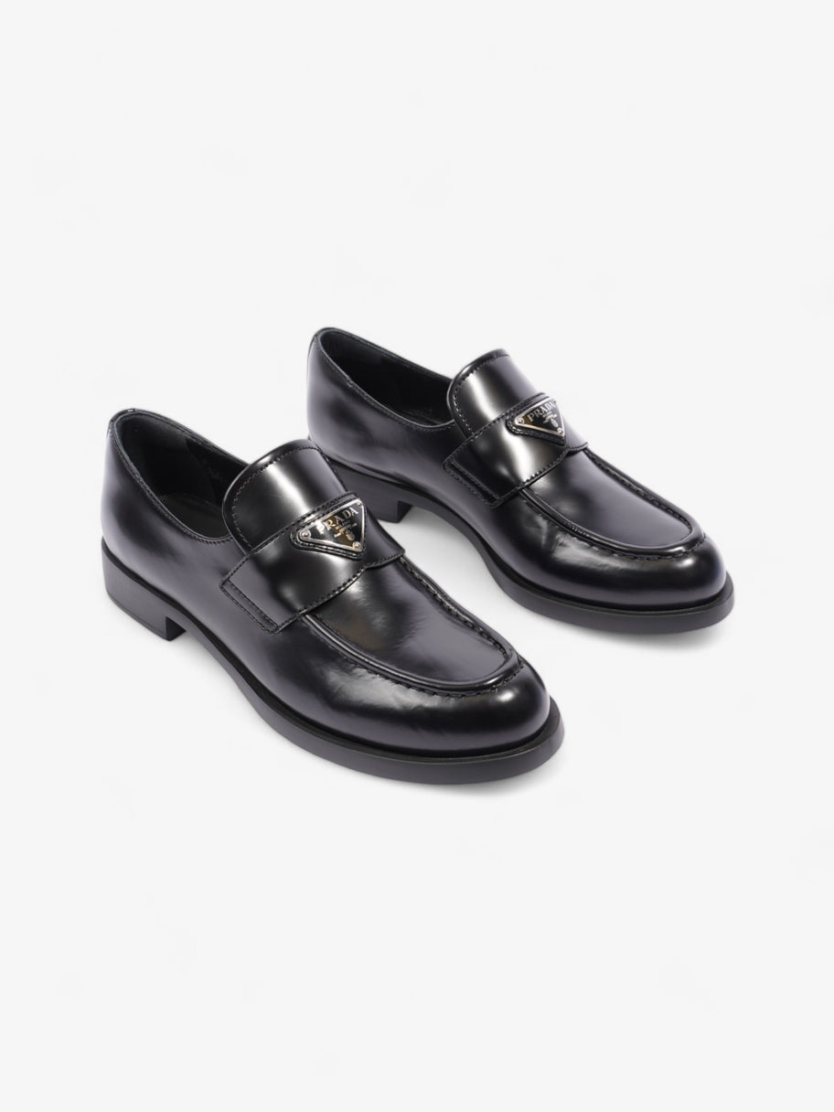 Prada Ritch Erani Loafer Black Leather EU 37.5 UK 4.5 Image 2