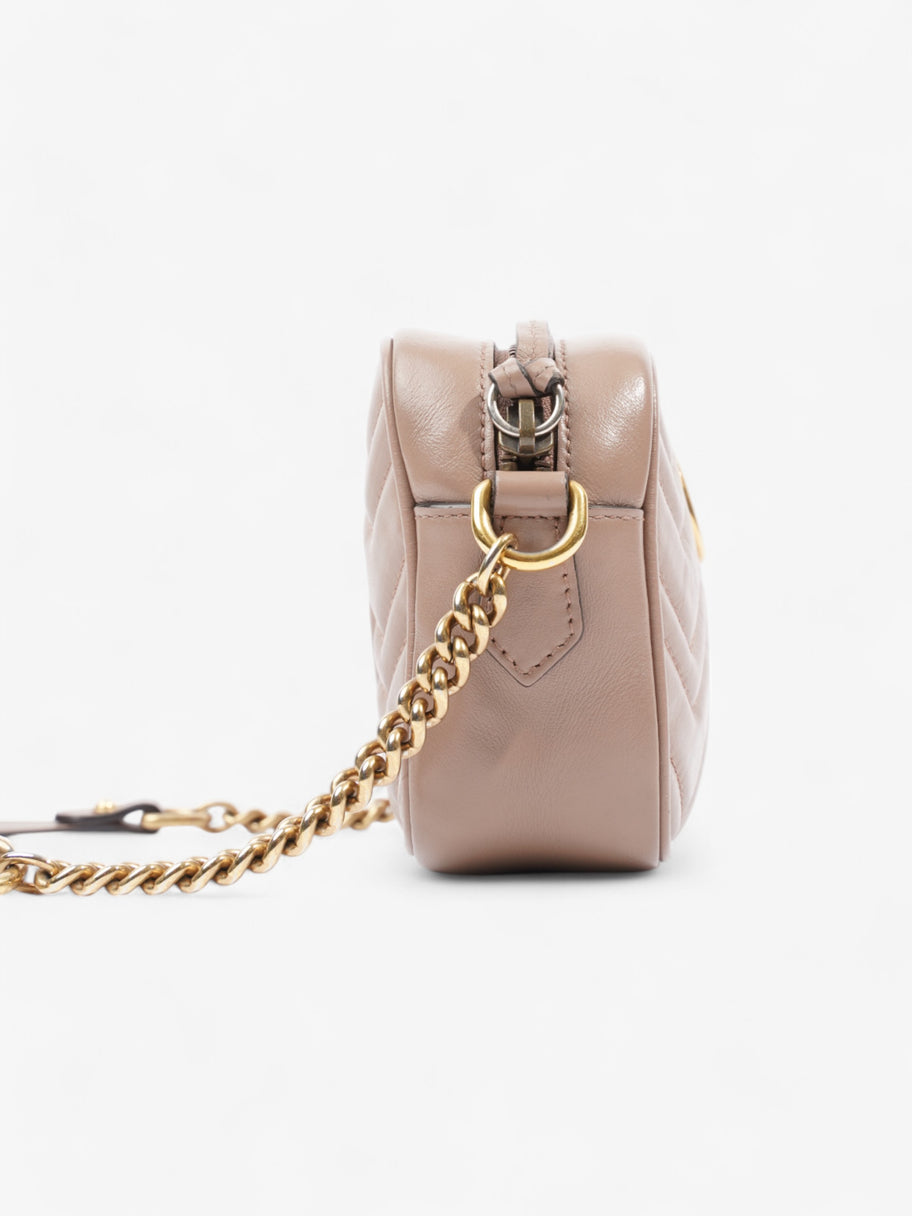 Gucci GG Marmont Dusty Pink Matelasse Leather Mini Image 5