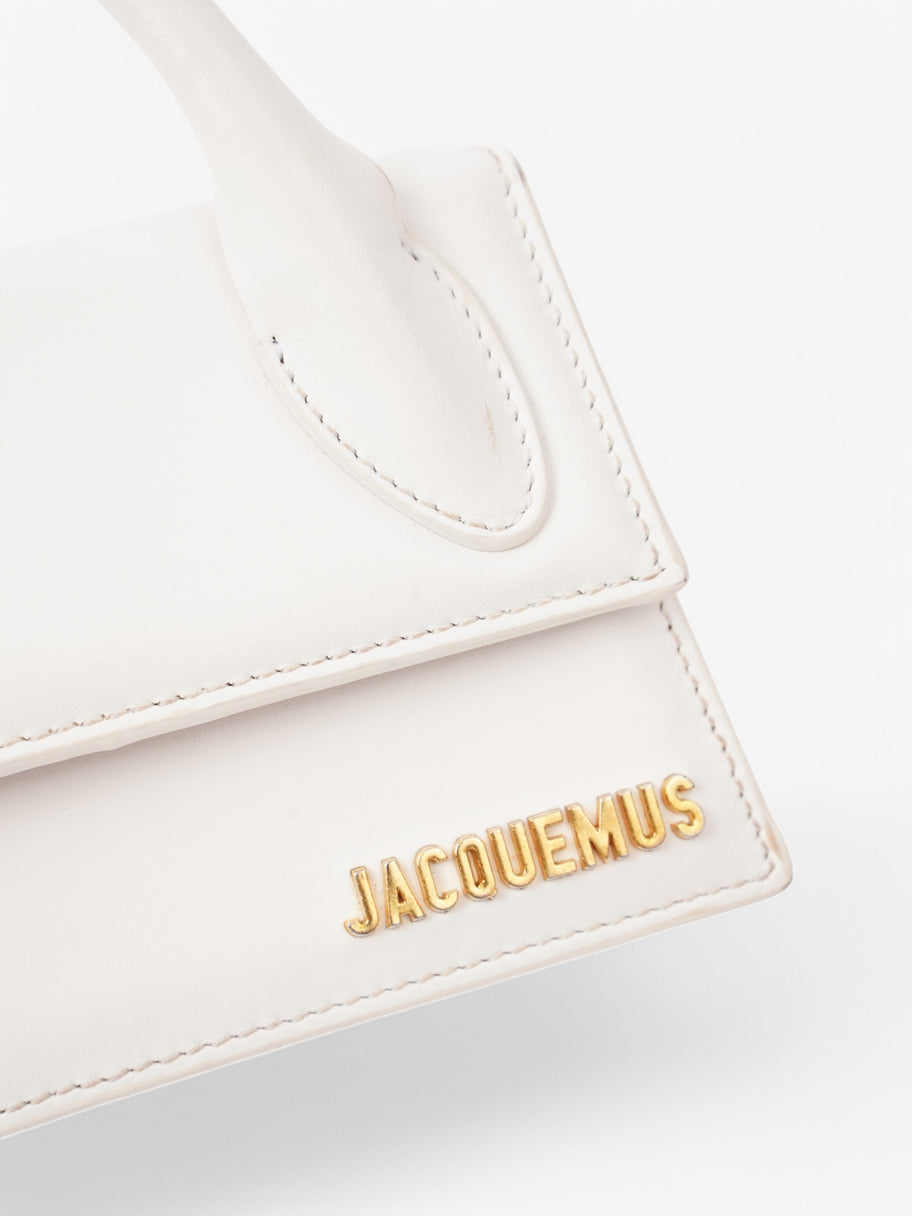 Jacquemus Le Chiquito  White  Leather Image 7