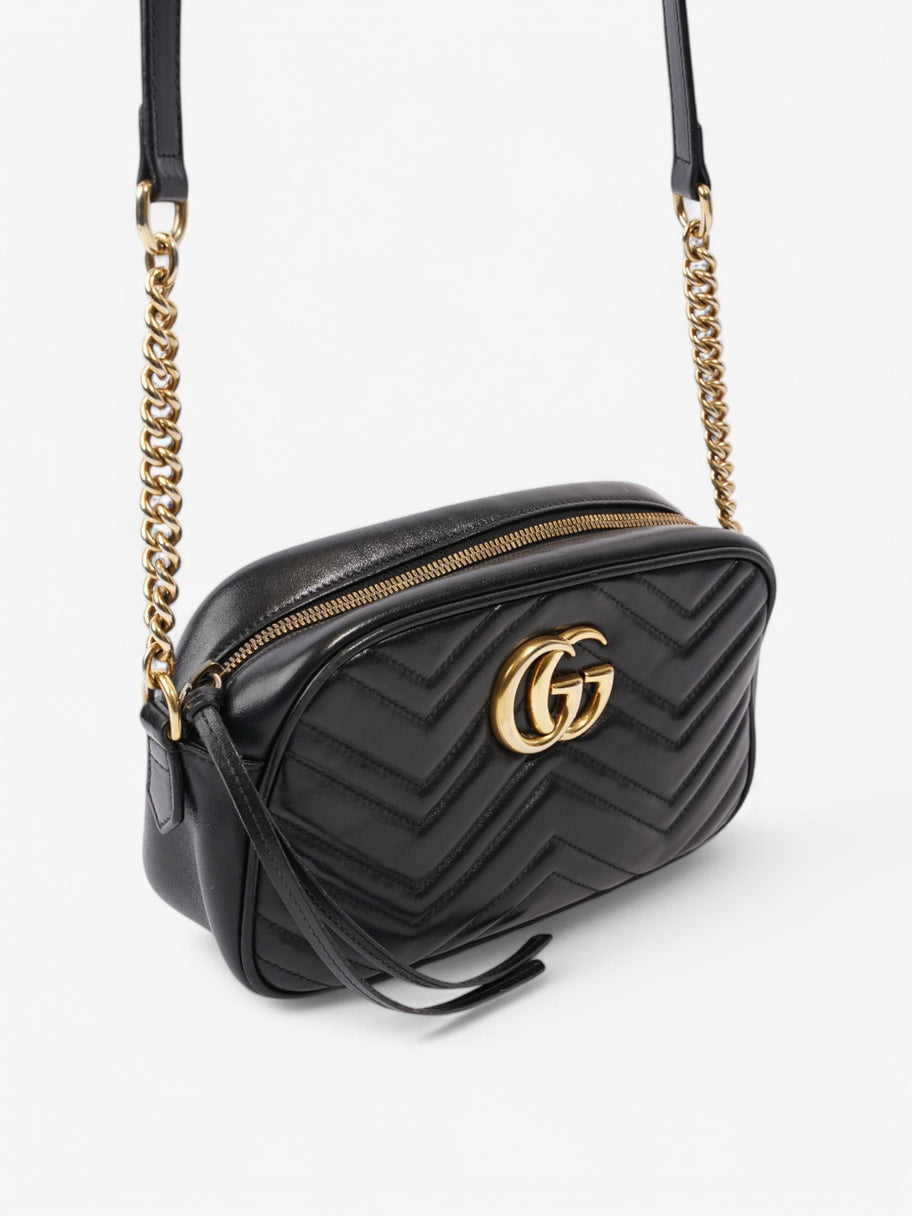 Gucci Marmont Zip Black Matelasse Leather Small Image 7