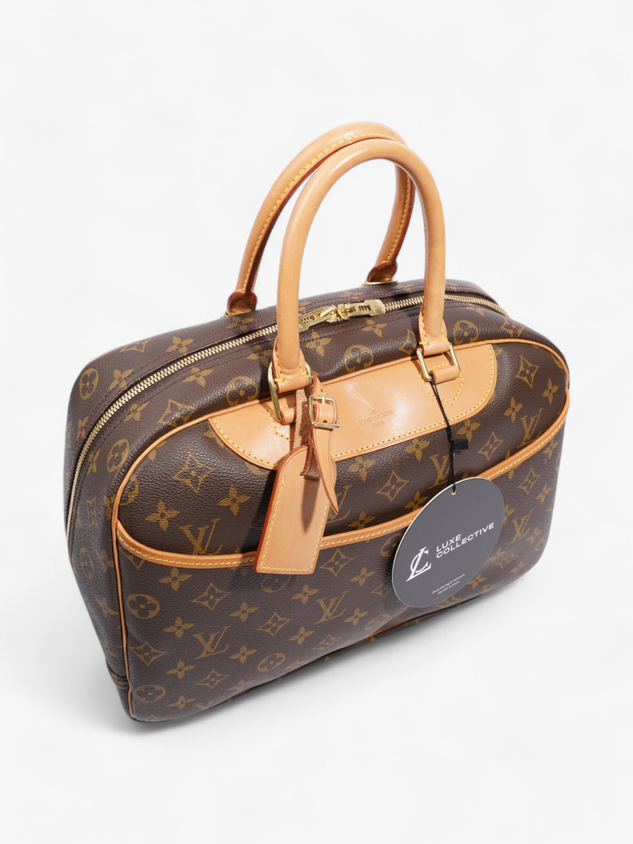 Louis Vuitton Deauville Monogram Coated Canvas Image 9