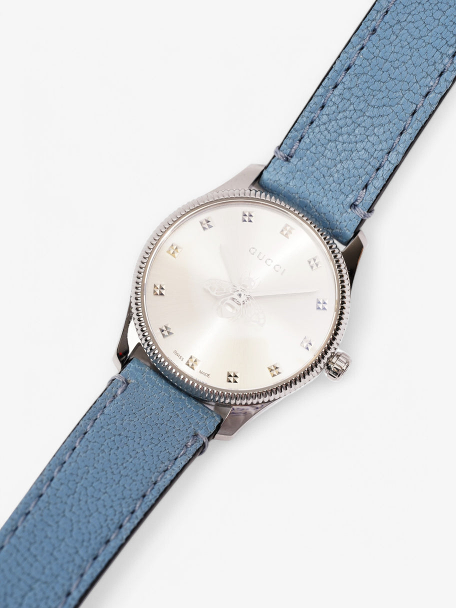 Gucci Bee Watch 126.5 Silver Stainless Steel 30mm Image 5