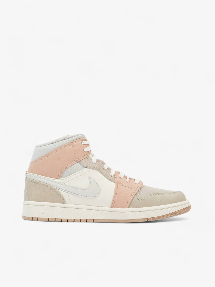 Nike Jordan 1 Mid Milan Sail / Light Bone Leather EU 43 UK 8.5 Image 14