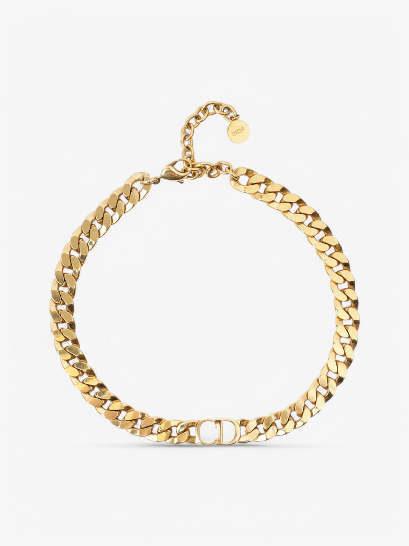  Christian Dior Dior Montaigne Necklace Gold Base Metal