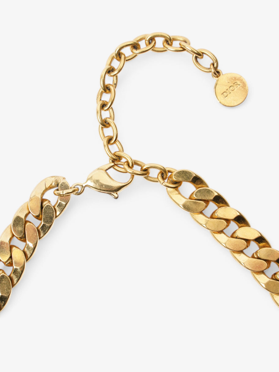 Christian Dior Dior Montaigne Necklace Gold Base Metal Image 3
