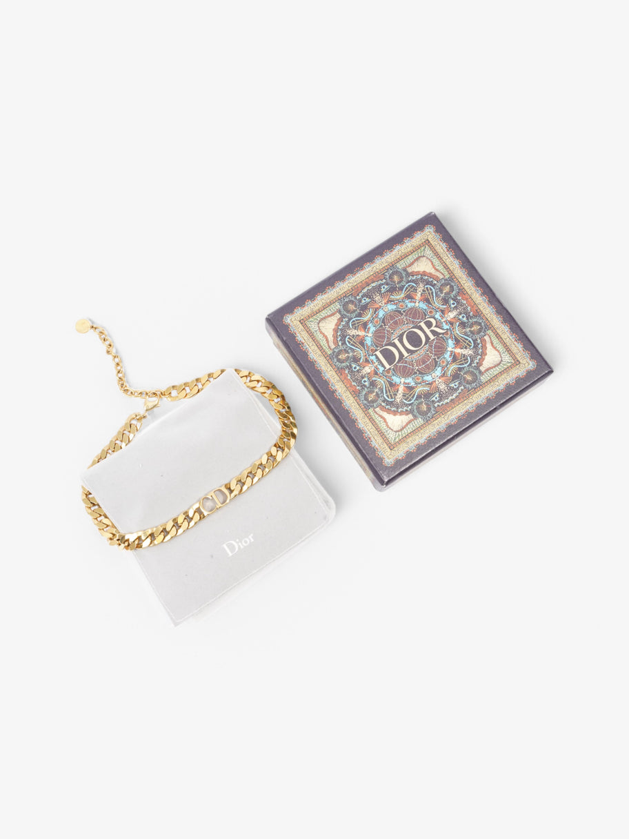 Christian Dior Dior Montaigne Necklace Gold Base Metal Image 5