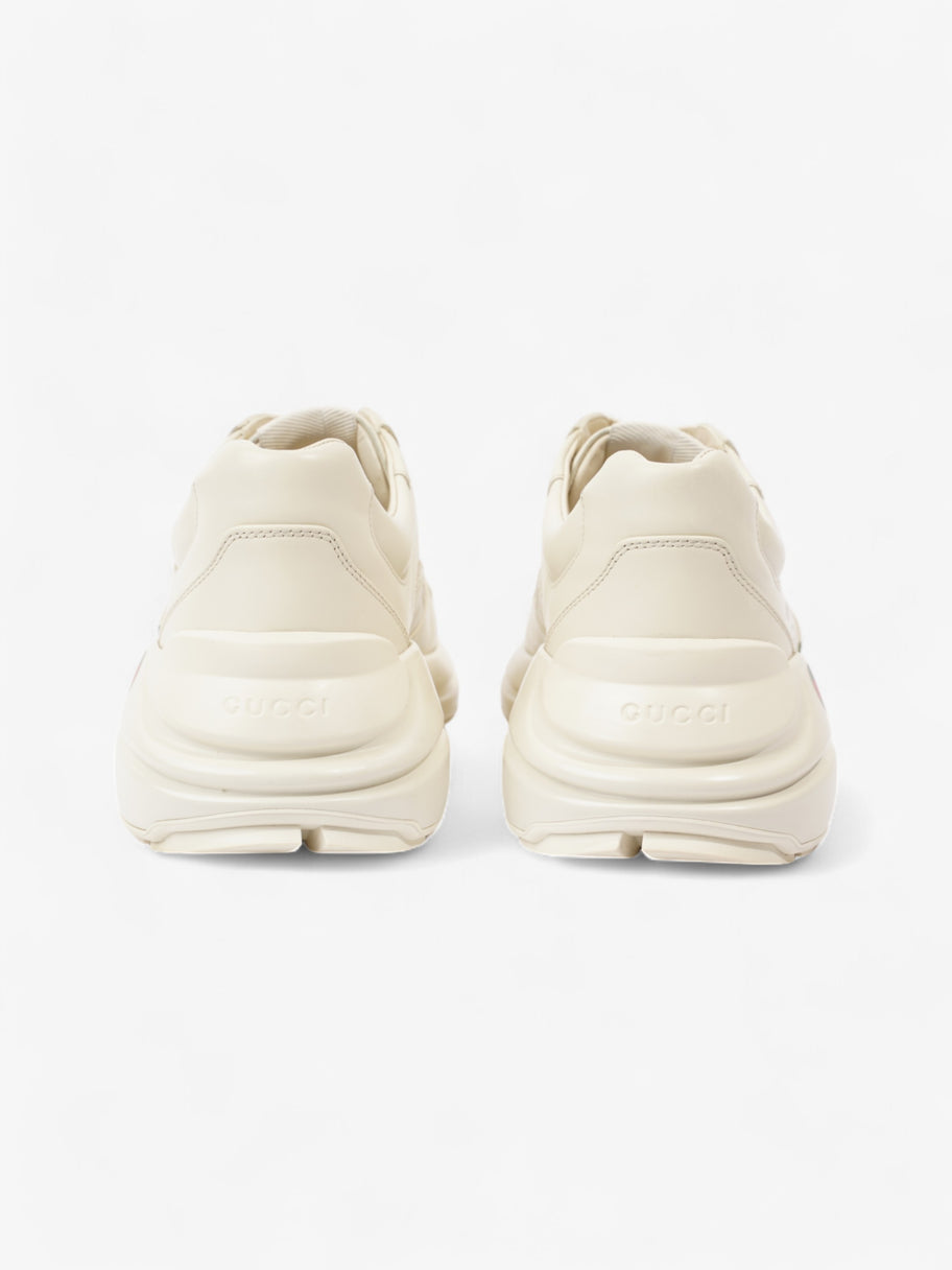 Gucci Rhyton Sneakers Beige  / Red / Green Leather EU 42.5 UK 8.5 Image 6