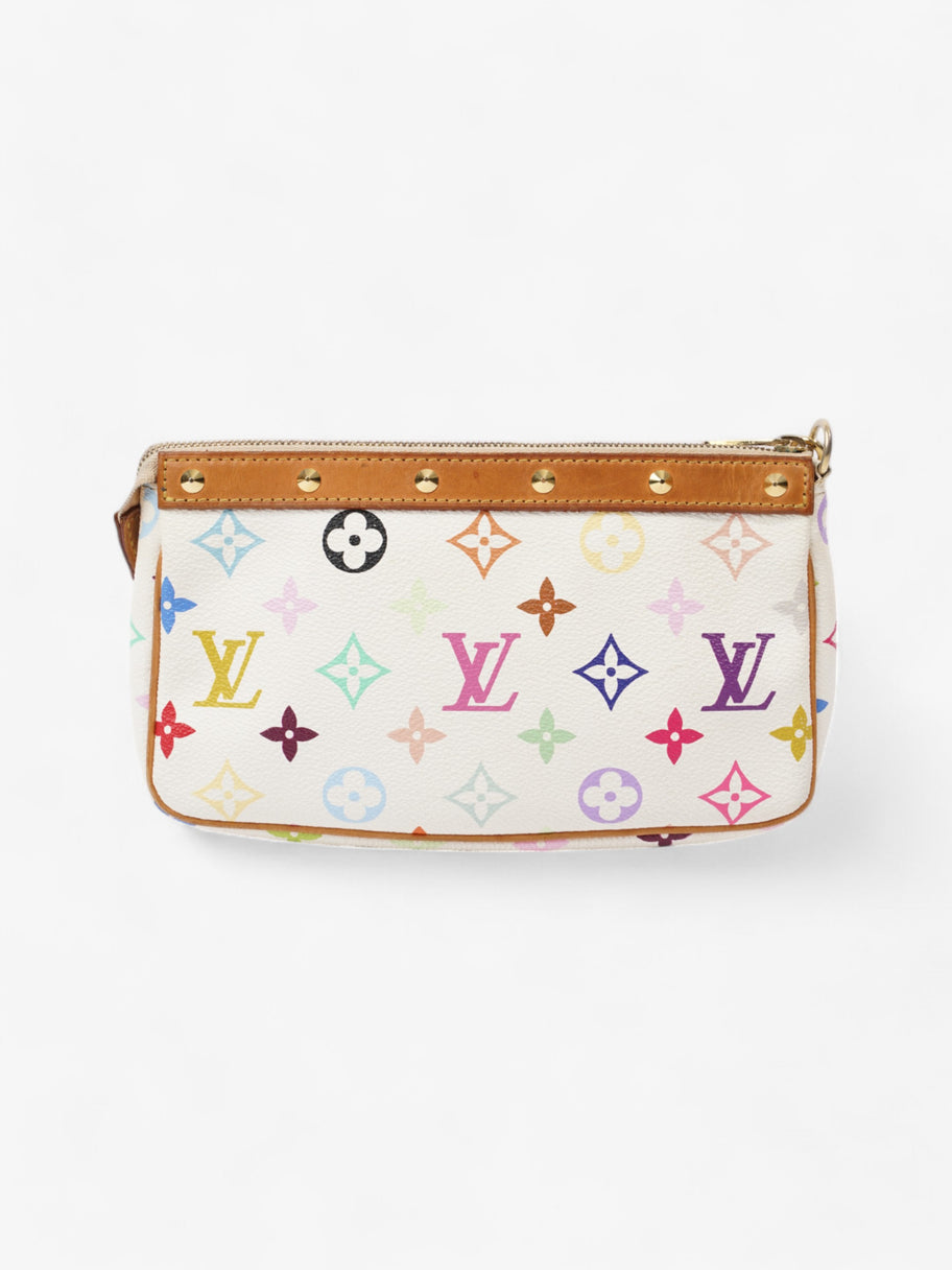 Louis Vuitton Pochette Accessoires Monogram Multicolour / White Canvas Image 4