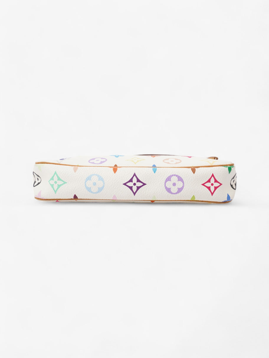 Louis Vuitton Pochette Accessoires Monogram Multicolour / White Canvas Image 6