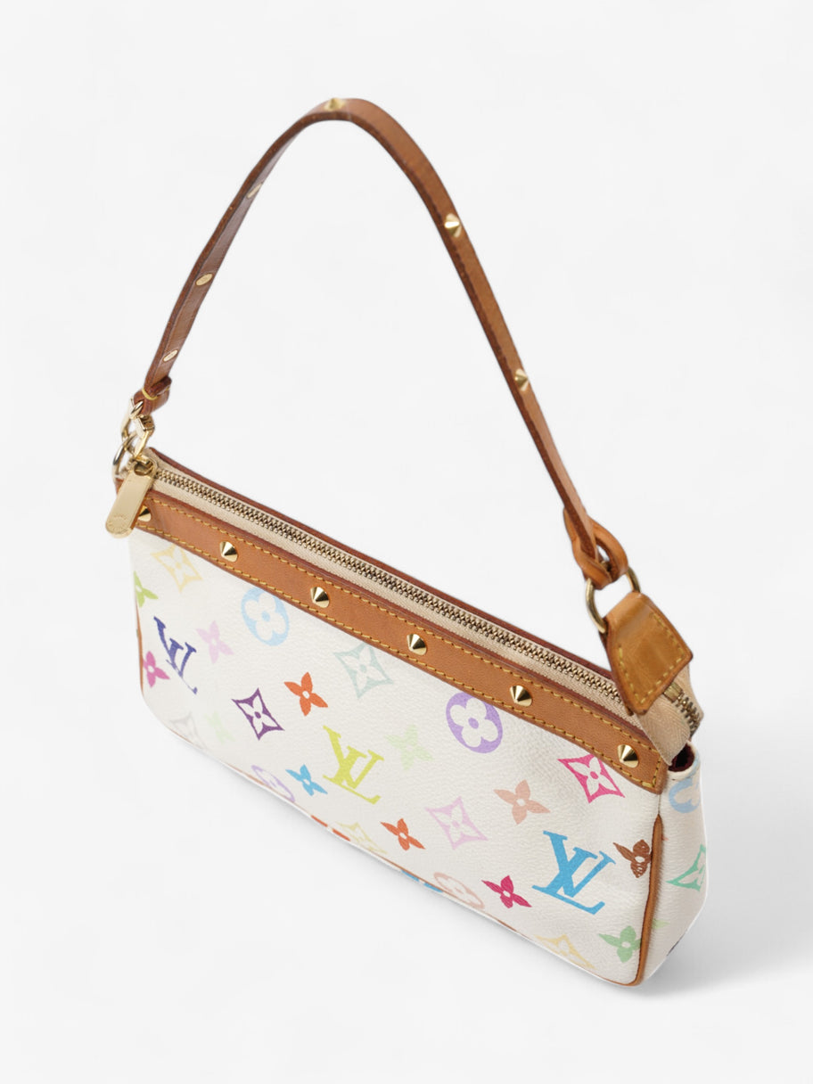 Louis Vuitton Pochette Accessoires Monogram Multicolour / White Canvas Image 7