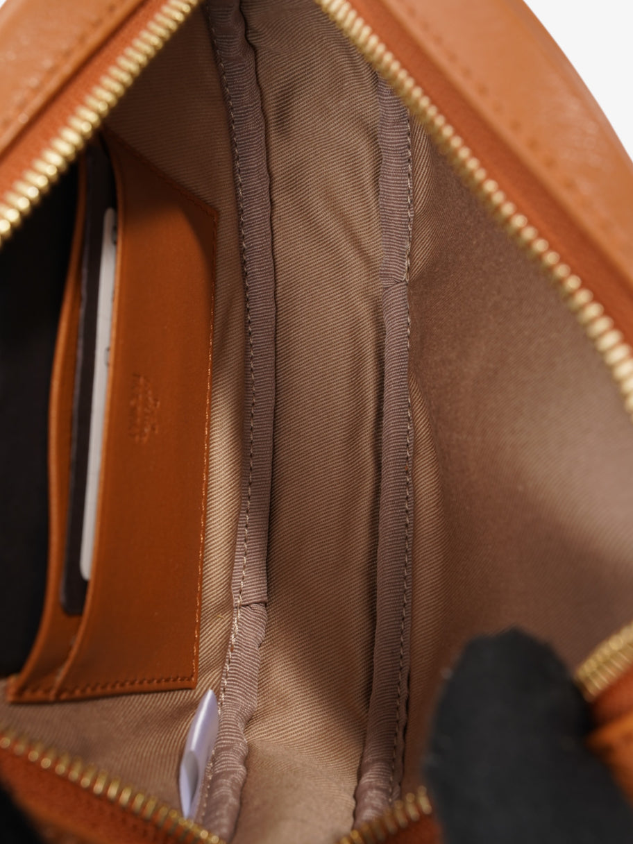 MCM Belt Bag Cognac Leather Image 10