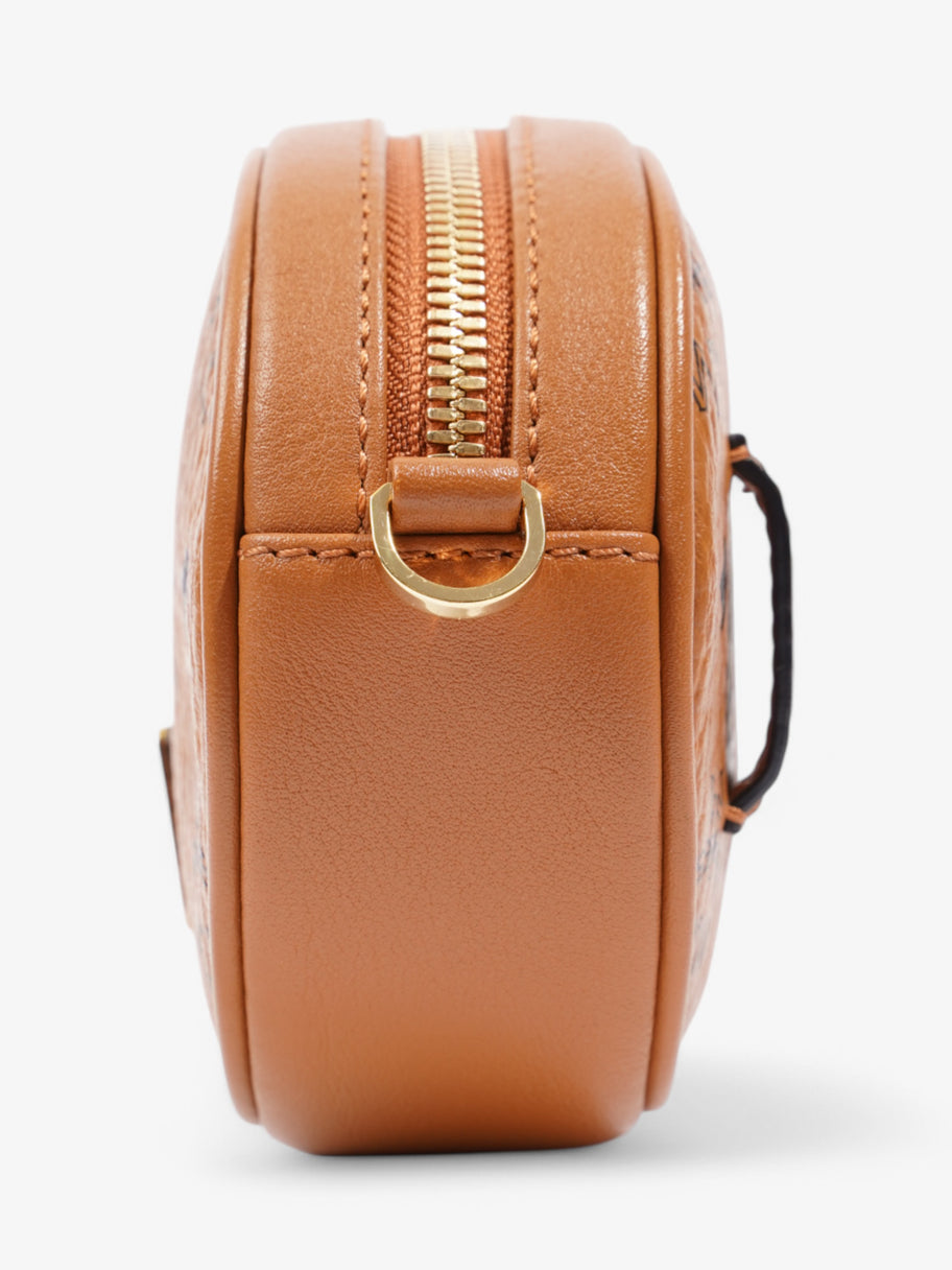 MCM Belt Bag Cognac Leather Image 4