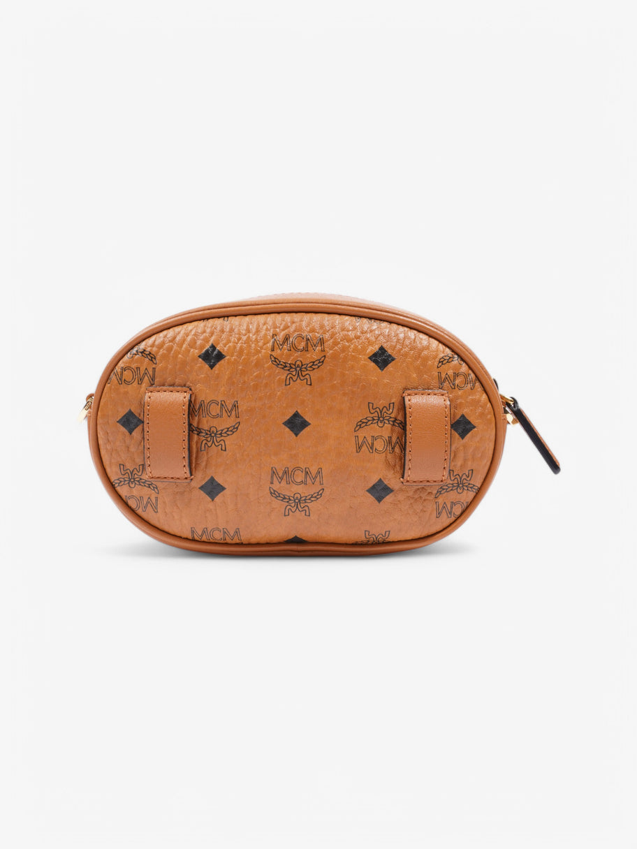 MCM Belt Bag Cognac Leather Image 5