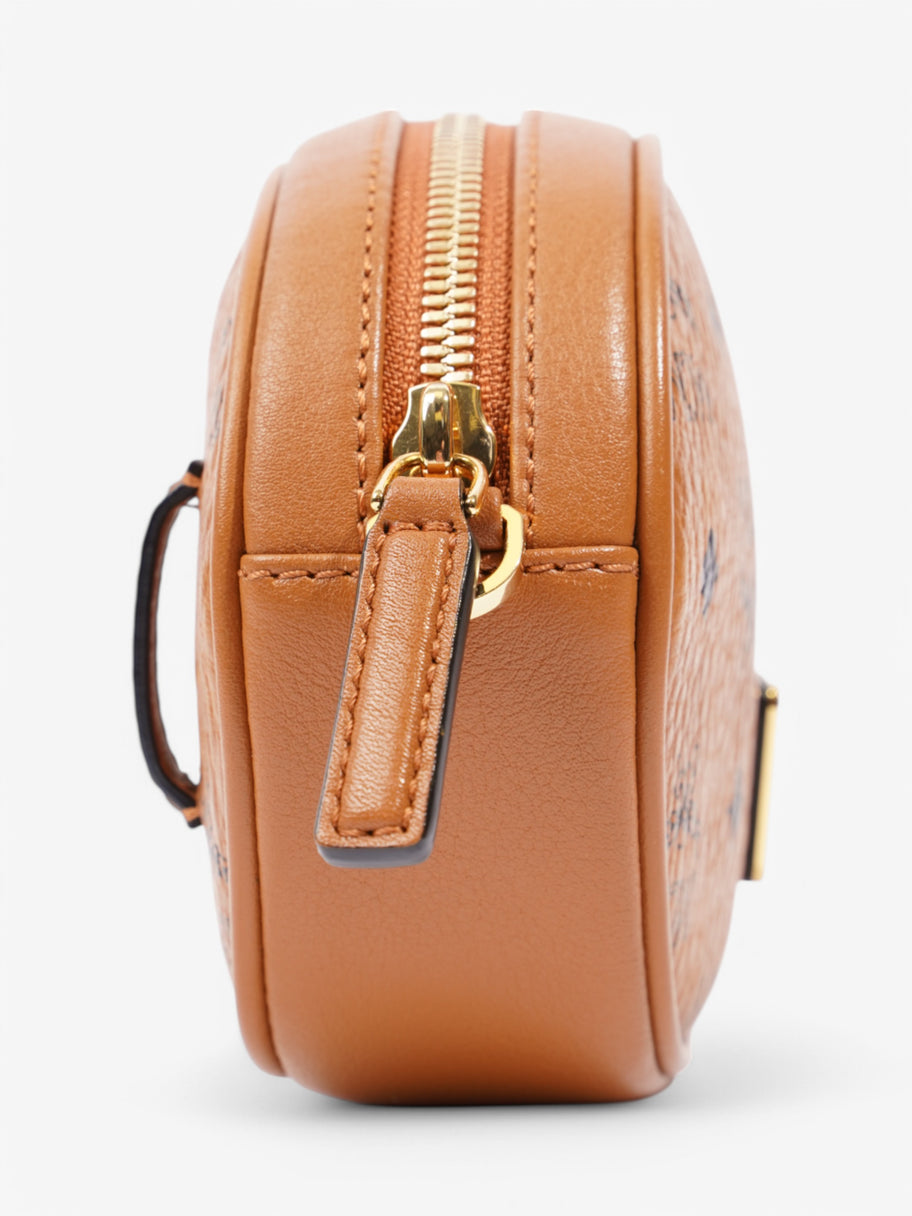MCM Belt Bag Cognac Leather Image 6