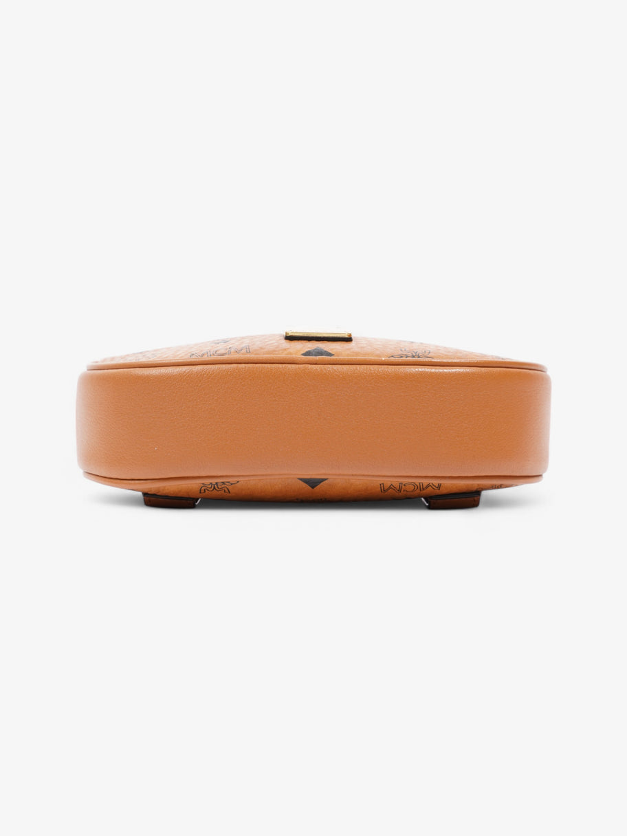 MCM Belt Bag Cognac Leather Image 7