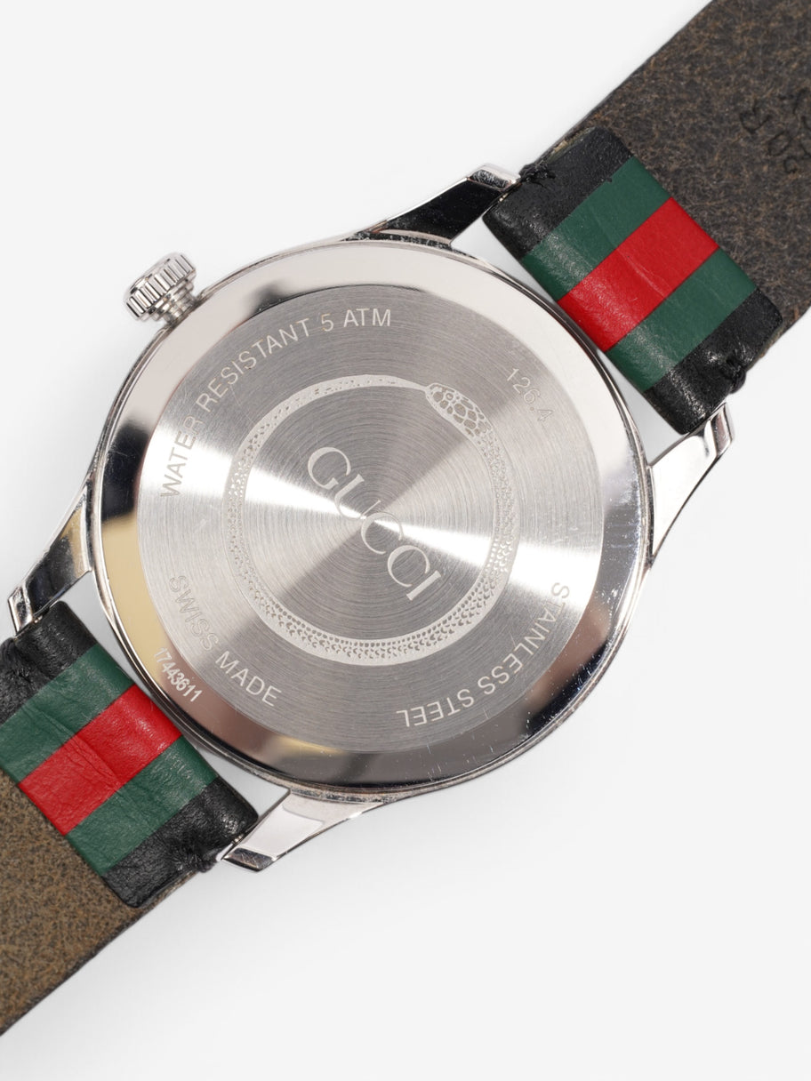 Gucci Bee Watch Black / Green / Red Stainless Steel 38mm Image 4