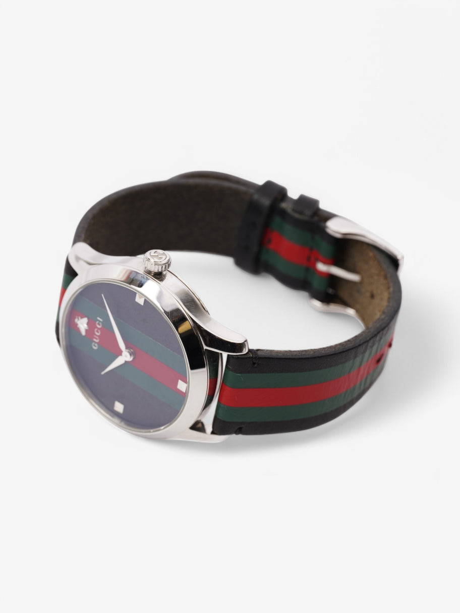 Gucci Bee Watch Black / Green / Red Stainless Steel 38mm Image 5
