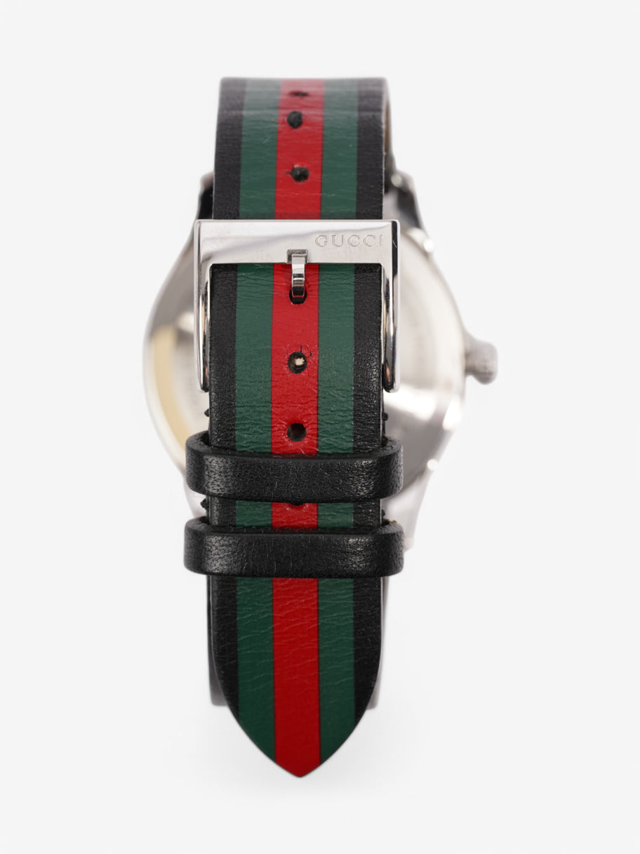 Gucci Bee Watch Black / Green / Red Stainless Steel 38mm Image 6