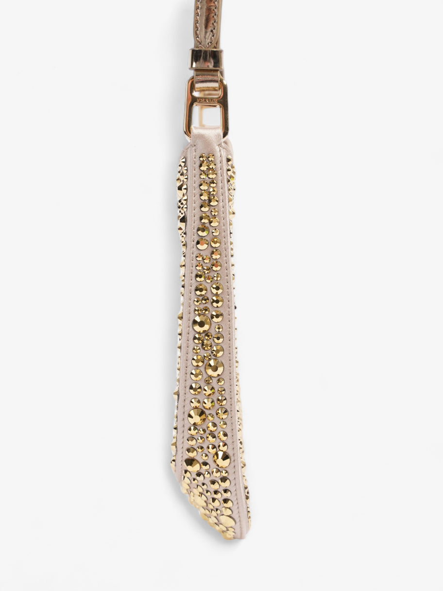 Cleo Crystal-Embellished Gold Rhinestone Image 3