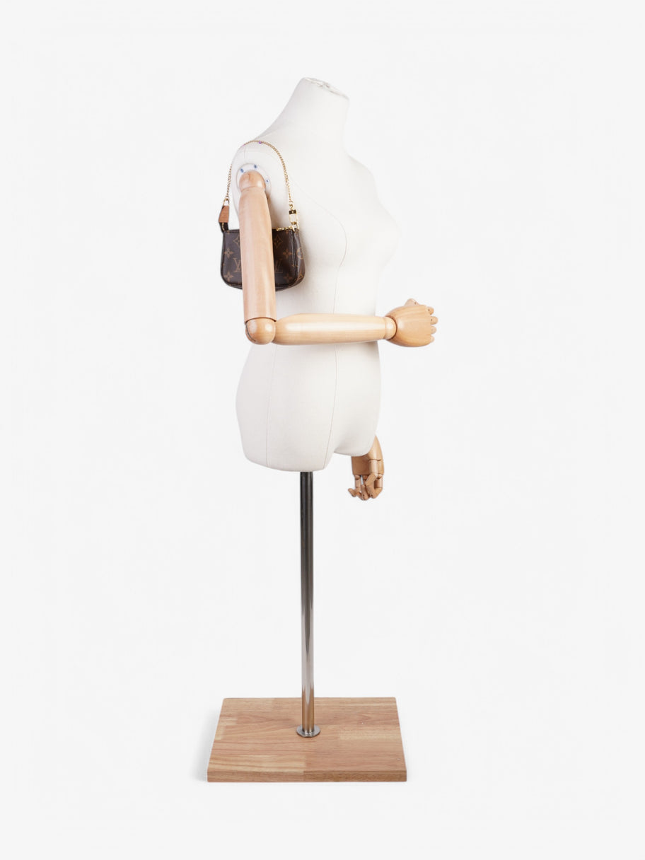 Louis Vuitton Mini Pochette Accessoires Monogram Coated Canvas Image 2