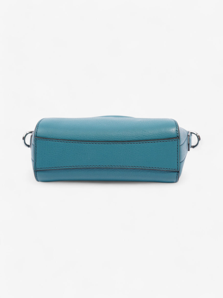 Givenchy Antigona Teal Goatskin Leather Nano Image 6