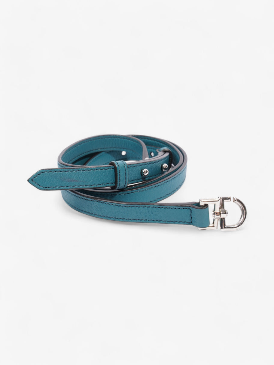 Givenchy Antigona Teal Goatskin Leather Nano Image 9