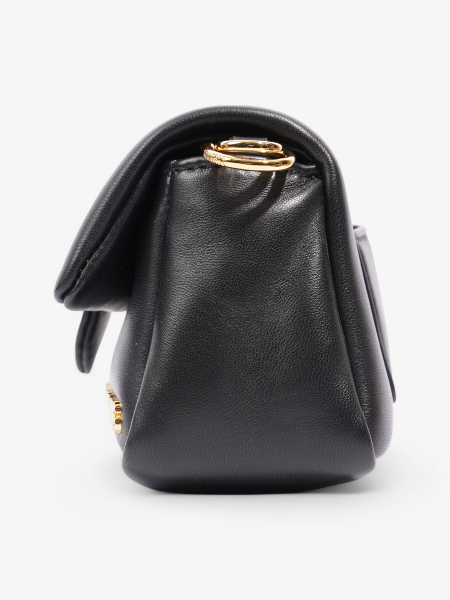 Jacquemus Le Petit Bambimou Puffy Shoulder Bag Black / Gold Leather Image 3
