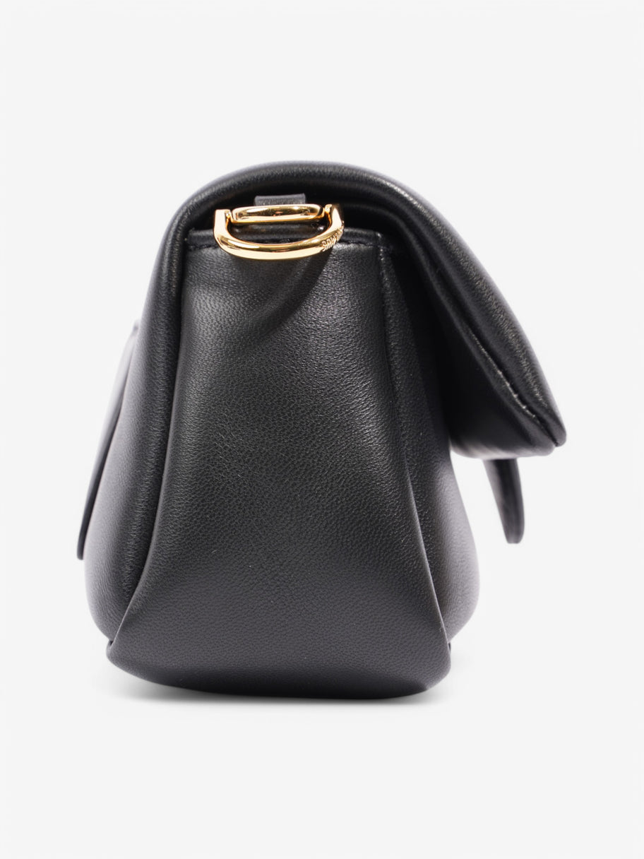 Jacquemus Le Petit Bambimou Puffy Shoulder Bag Black / Gold Leather Image 5