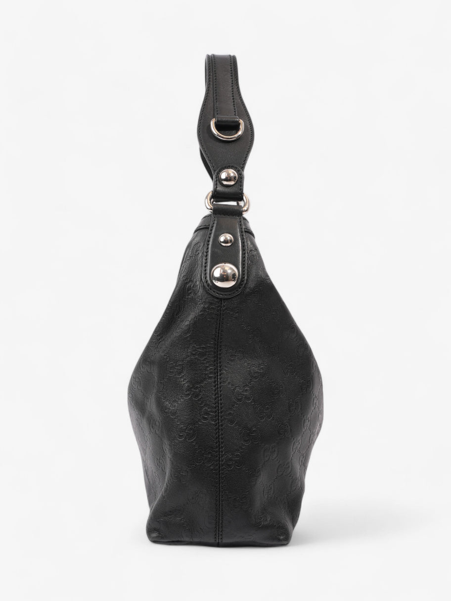 Gucci Shoulder Bag Black Leather Image 3