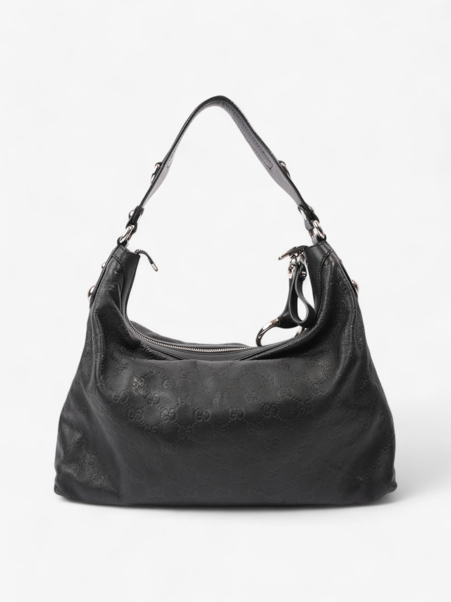 Gucci Shoulder Bag Black Leather Image 4
