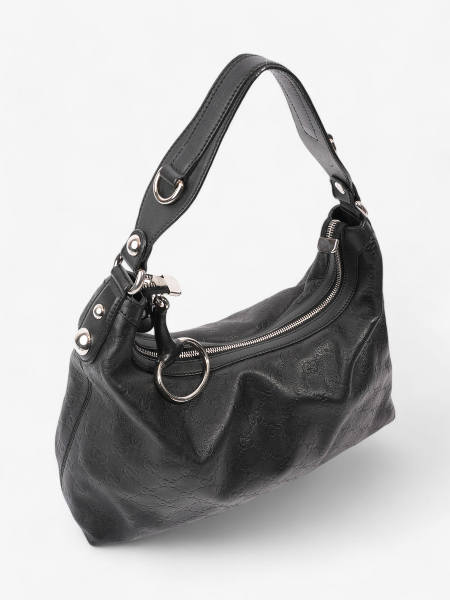 Gucci Shoulder Bag Black Leather Image 6