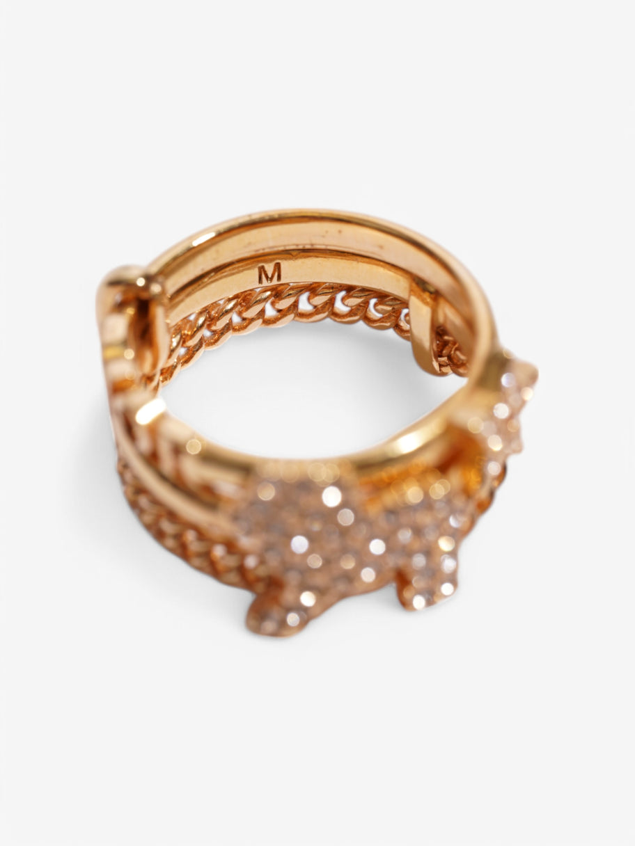 Christian Dior Lion Star Ring Set Gold Base Metal Medium Image 2