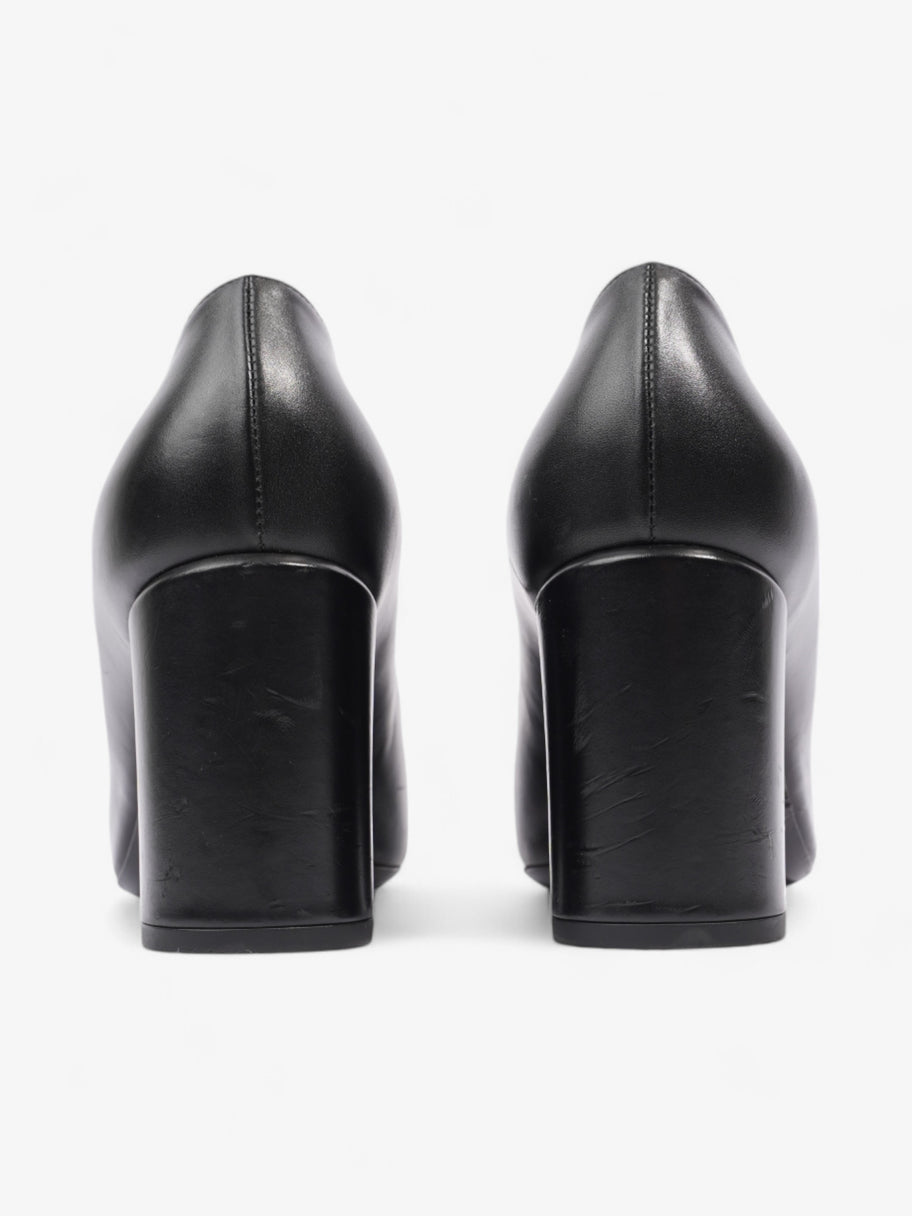 Louis Vuitton Madeleine Heels 70 Black Leather EU 37 UK 4 Image 6