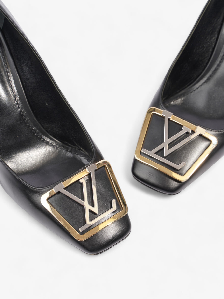 Louis Vuitton Madeleine Heels 70 Black Leather EU 37 UK 4 Image 9