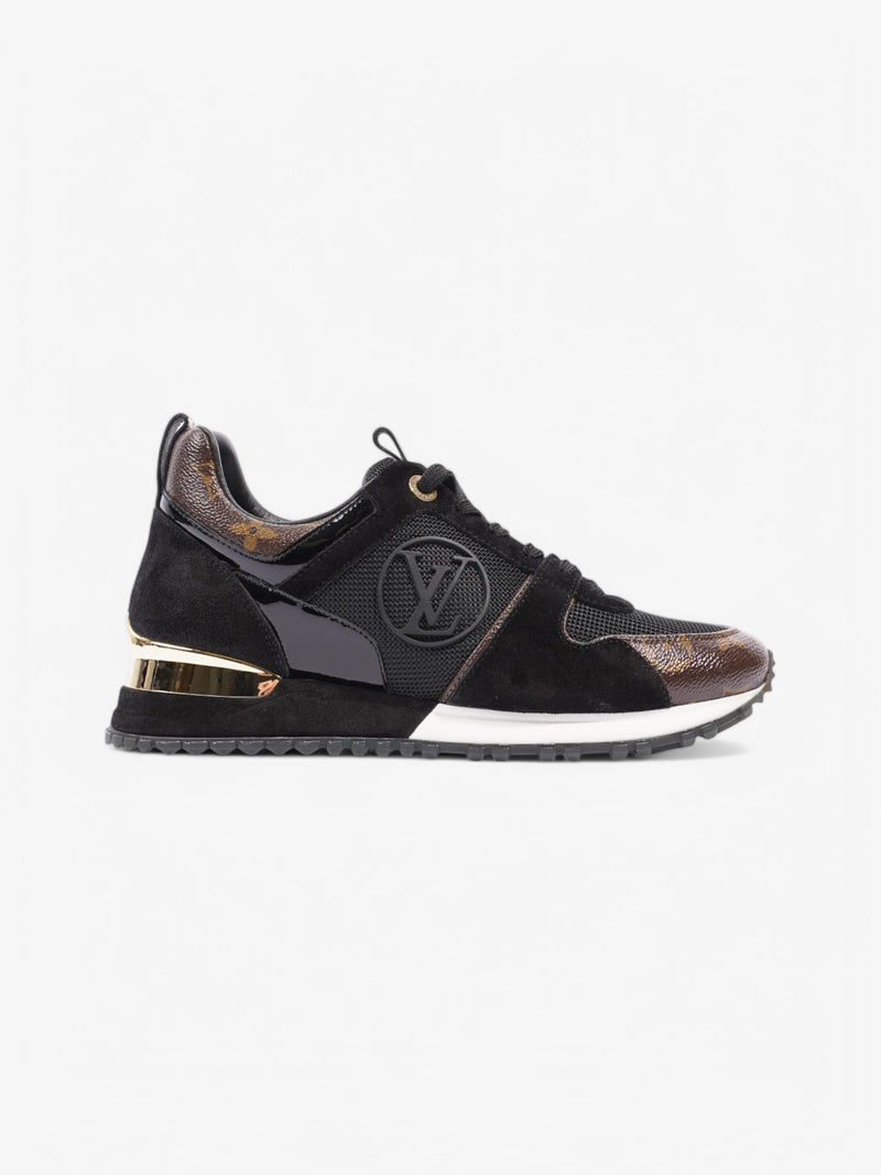  Louis Vuitton Run Away Black / Monogram Mesh EU 37 UK 4