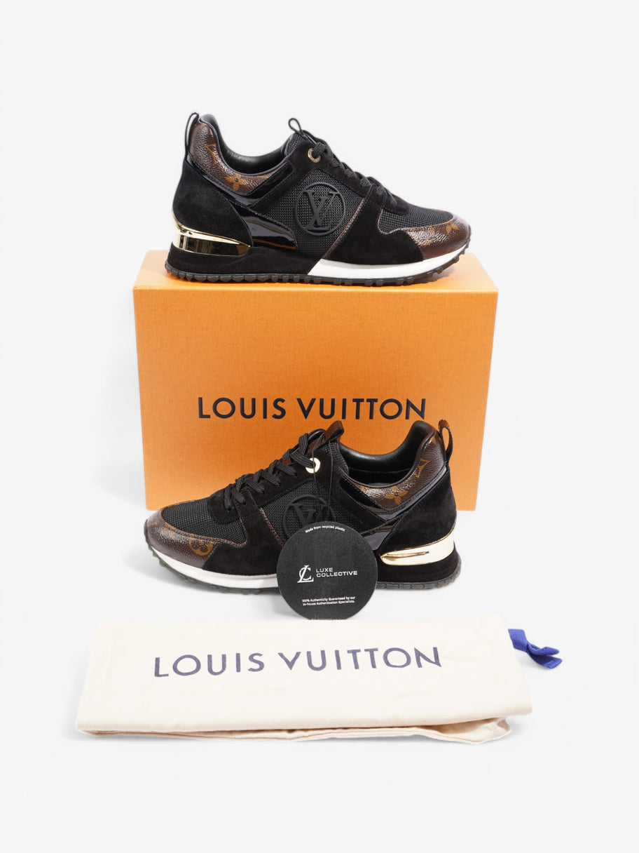 Louis Vuitton Run Away Black / Monogram Mesh EU 37 UK 4 Image 20