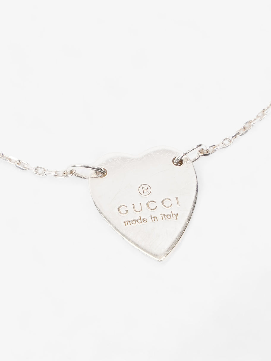 Gucci Heart Tag Bracelet Silver Silver Sterling 17 Image 2