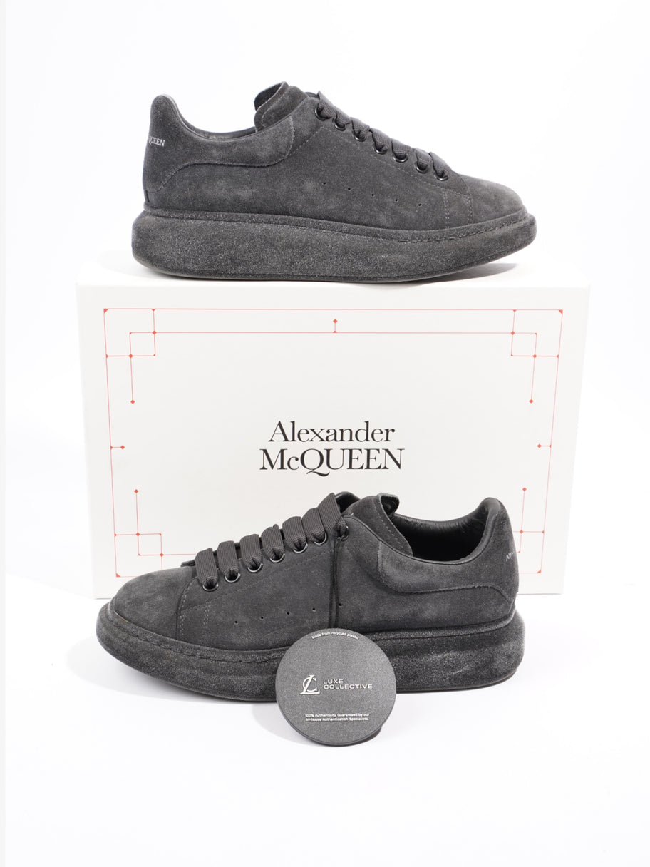 Alexander McQueen Oversized Sneakers Grey Suede EU 41 UK 7 Image 9