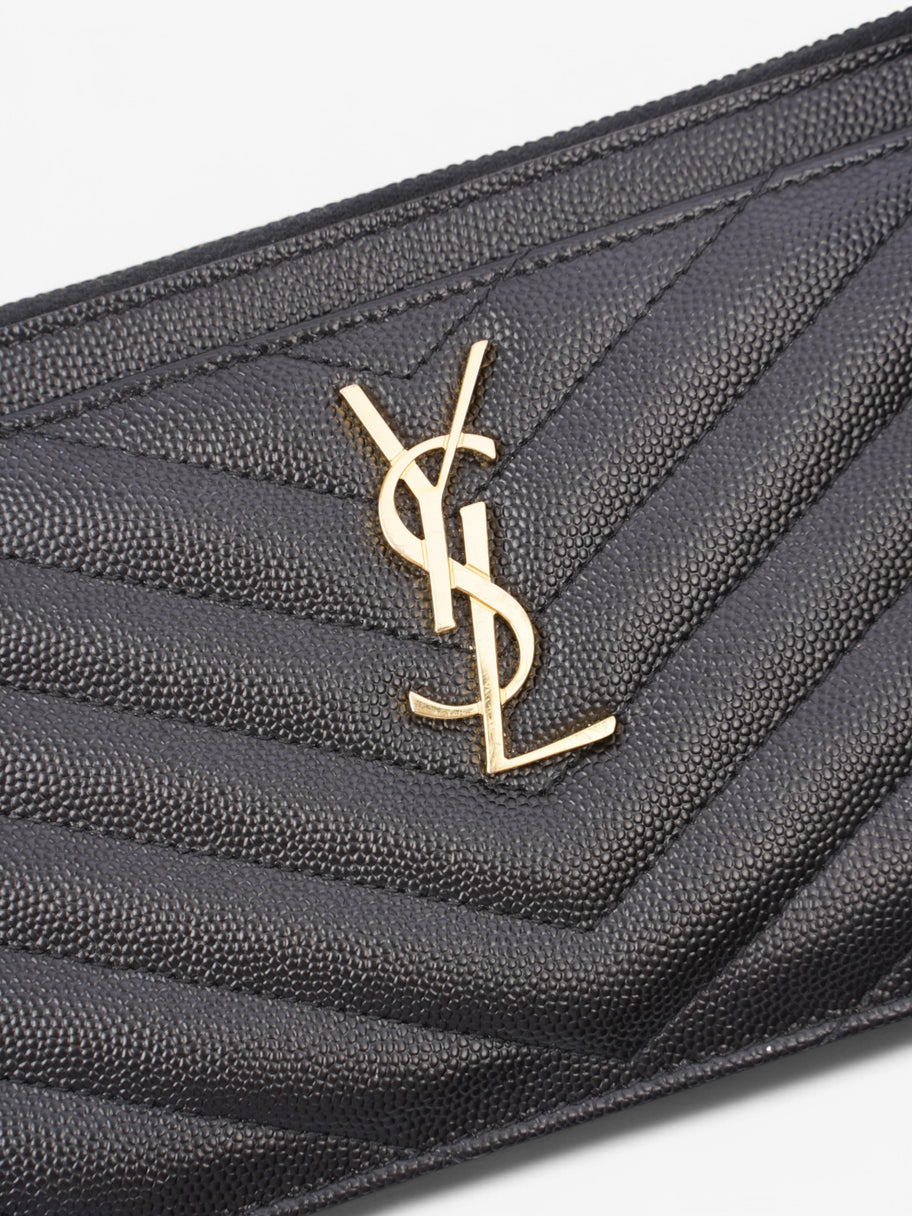 Saint Laurent Cassandre Matelassè Black Leather Image 3