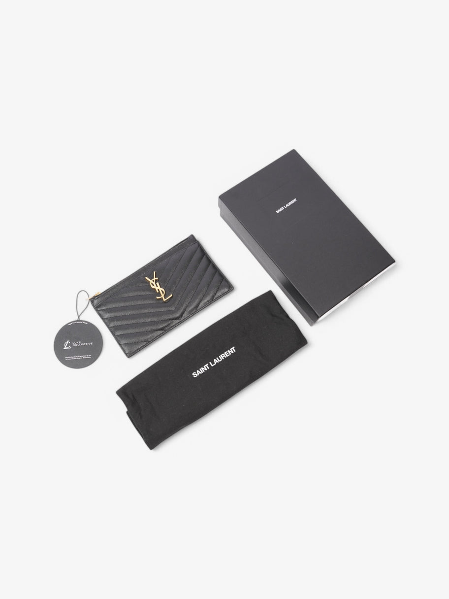 Saint Laurent Cassandre Matelassè Black Leather Image 6