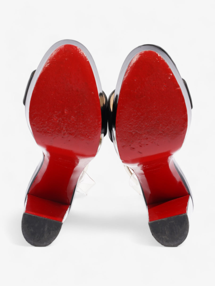 Cherry Sandals 140 Black Patent Leather EU 38 UK 5 Image 7