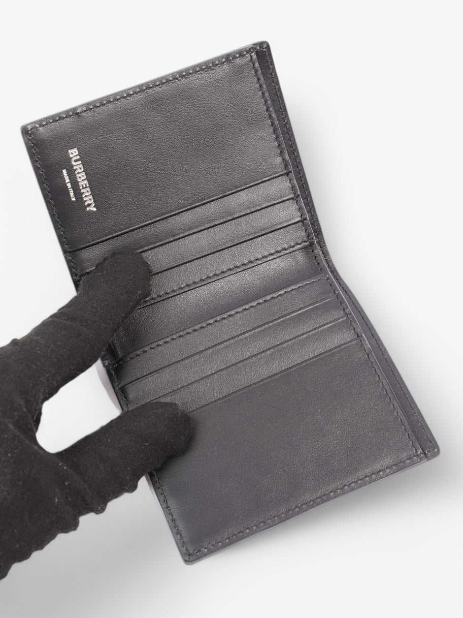 Burberry Bi-Fold Wallet Check Coated Canvas Image 5