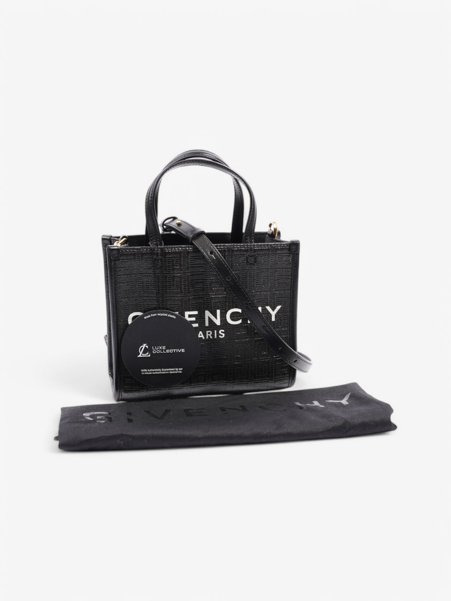 Givenchy Logo Tote Black / White Leather Small Image 9