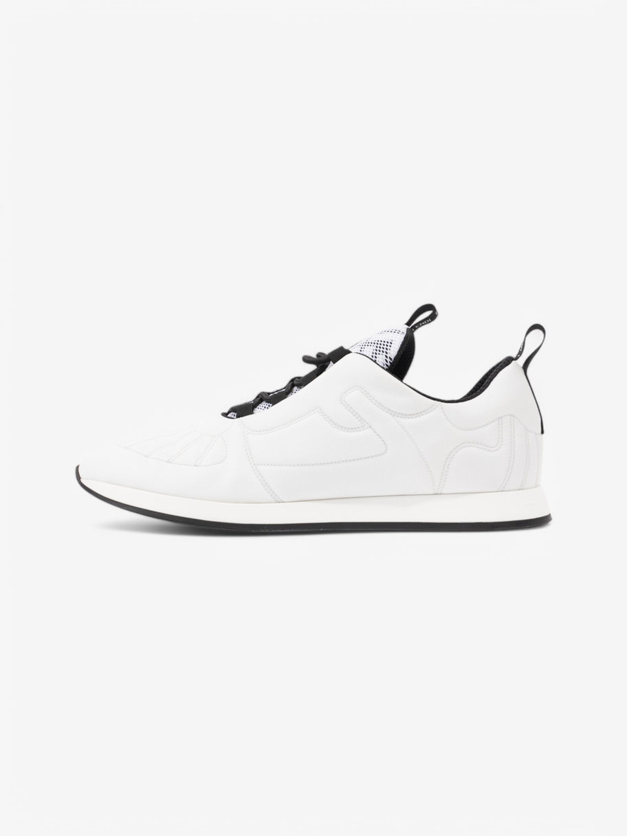 Fendi FFreedom Sneakers White  / Black Technical Fabric EU 41 UK 8 Image 3
