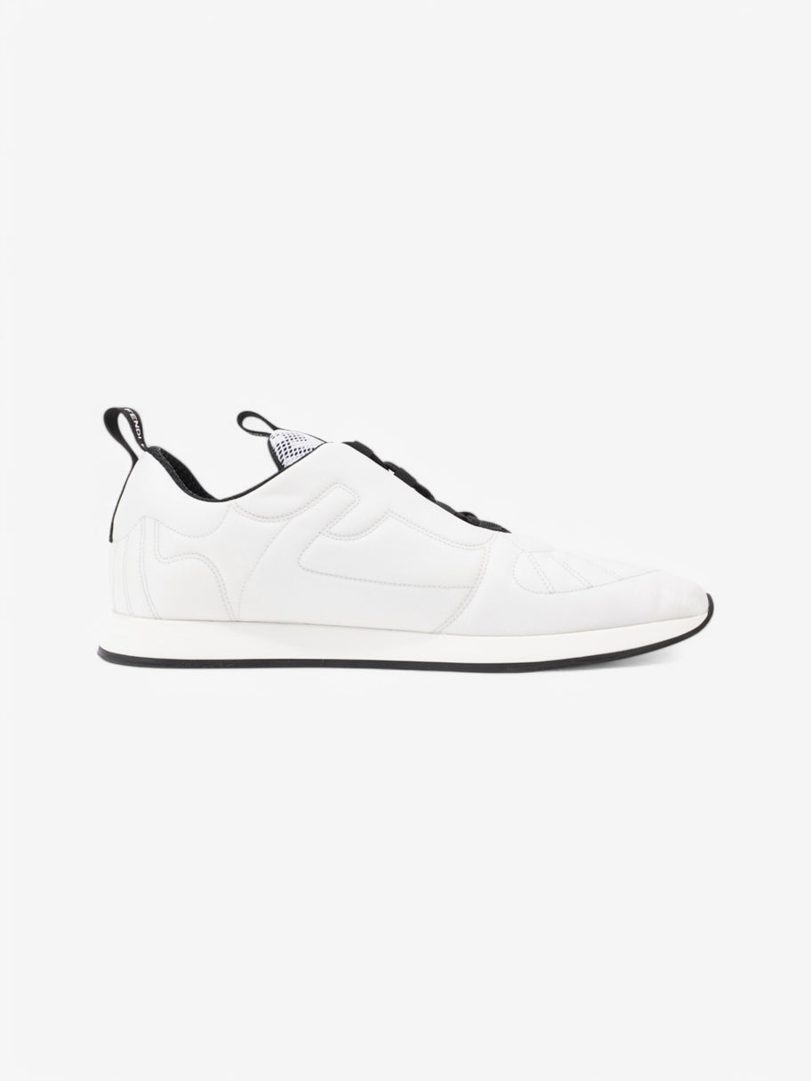 Fendi FFreedom Sneakers White  / Black Technical Fabric EU 41 UK 8 Image 4