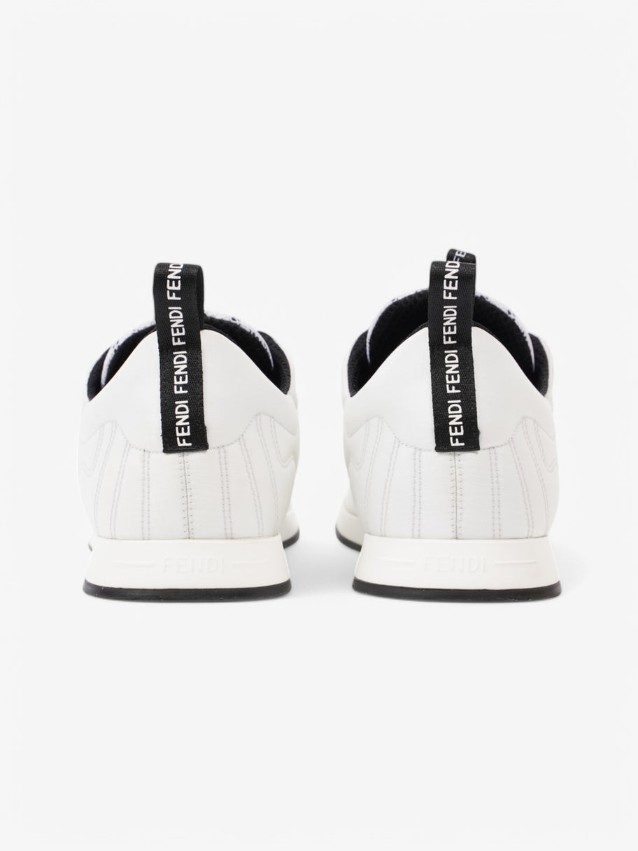 Fendi FFreedom Sneakers White  / Black Technical Fabric EU 41 UK 8 Image 6